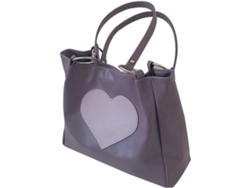 Bolso De Hombro De Gran Capacidad De Piel Sintética Para Estudiantes Y Salidas, Práctico Bolso Tote.