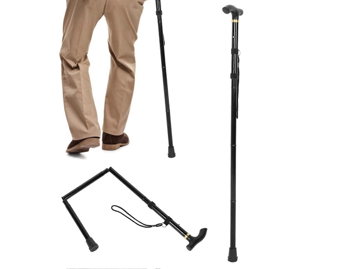 El bastón flexible proporciona un apoyo estable para personas mayores y discapacitadas.