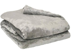 Manta POYET MOTTE Gris (220x240 cm)