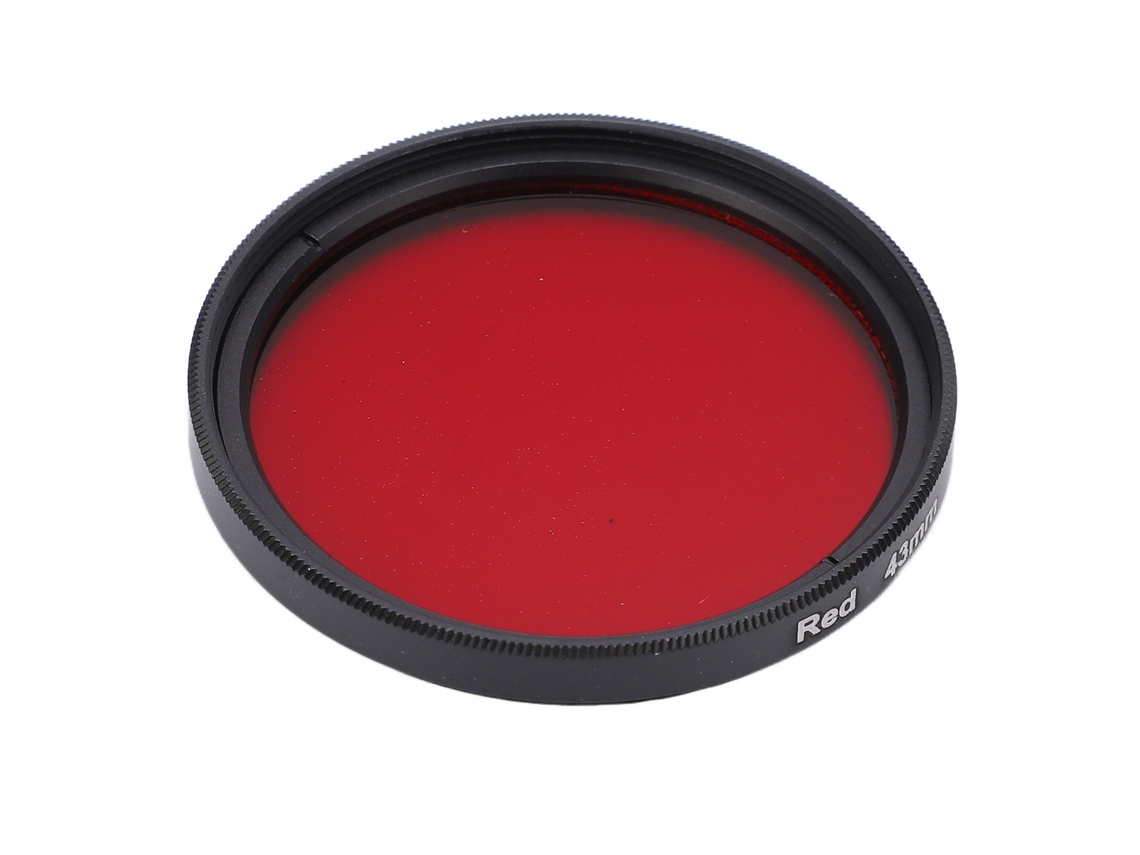 Filtro De Lente Rojo Completo Para Nikon, Cristal Óptico Impermeable, Filtro De Lente Rojo Para Cámara