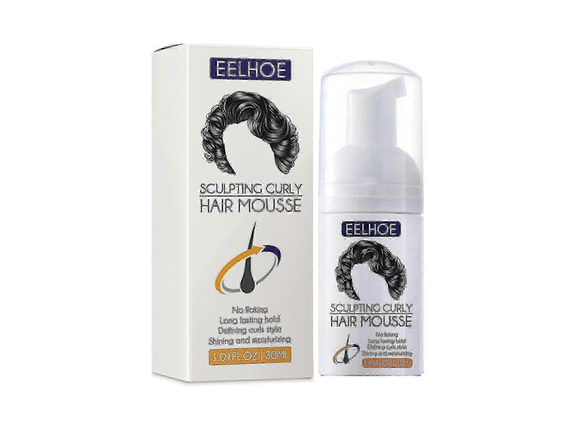 Stereotyped Elastin Anti-frizz Curly Hair Rich Natural Fluffy Moisturizing Perm Care Styling Agen
