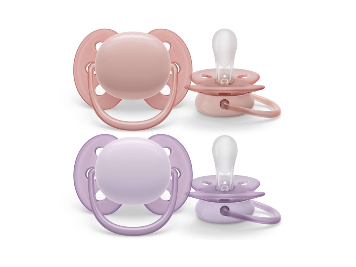 Chupete Ultra Suave Niña 0-6M PHILIPS