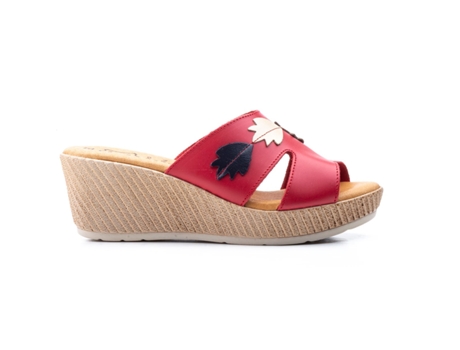 Sandalias De Cuña LA VIDA ROSA Tam 39