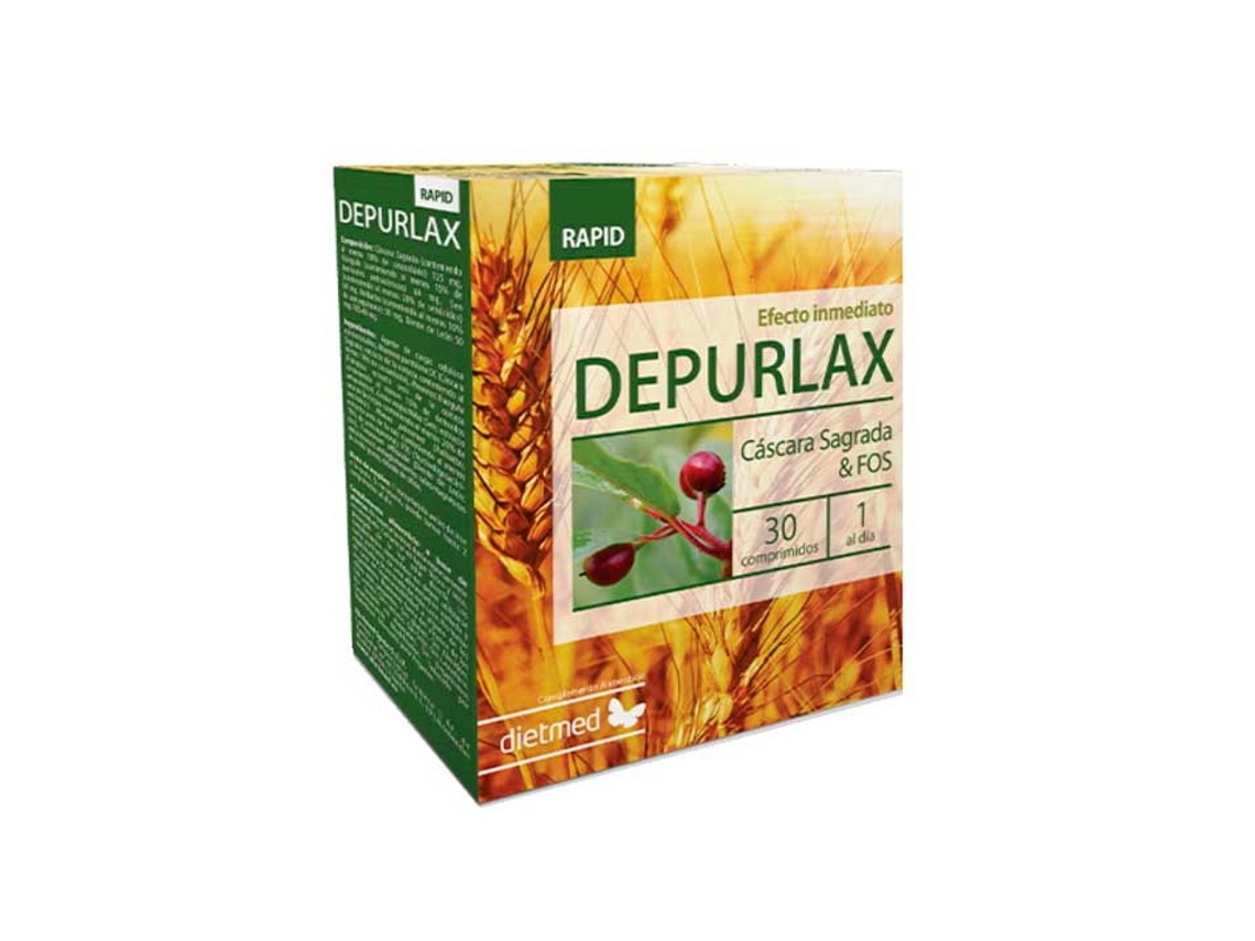 Complemento Alimentar DIETMED Depurlax Rapid 30 Comprimidos