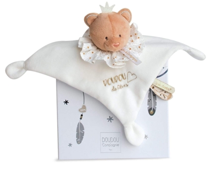 Peluche DOUDOU ET COMPAGNIE (Polyester - Blanco - 25 x 25 x 18 cm)