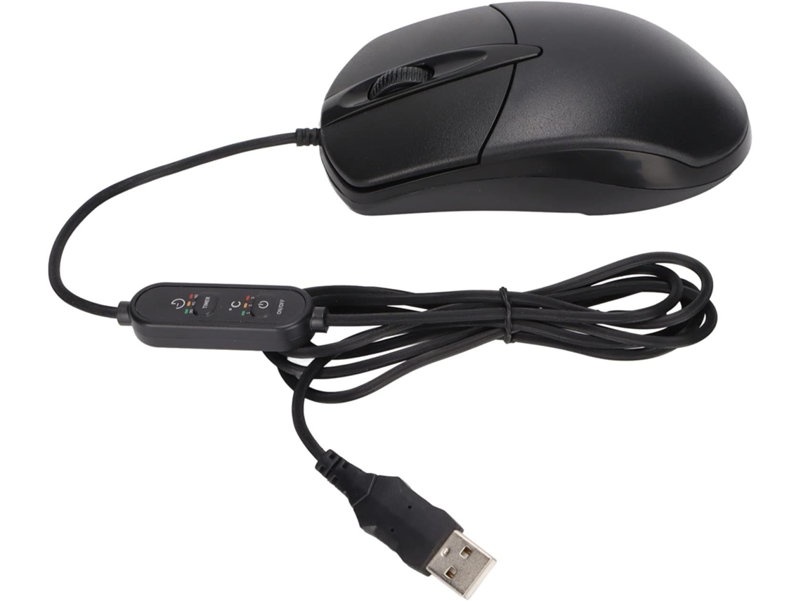 Control De Temperatura Ergonómico Para Ratón Con Calefacción Y Cable Ajustable.