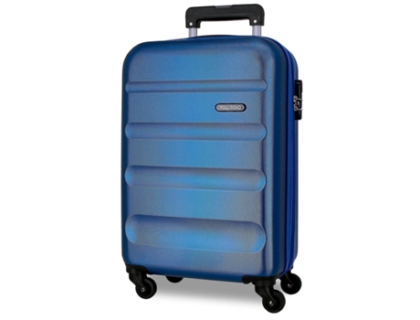 MALETA DE CABINA ROLL ROAD FLEX RÍGIDA EXPANDIBLE 55CM AZUL