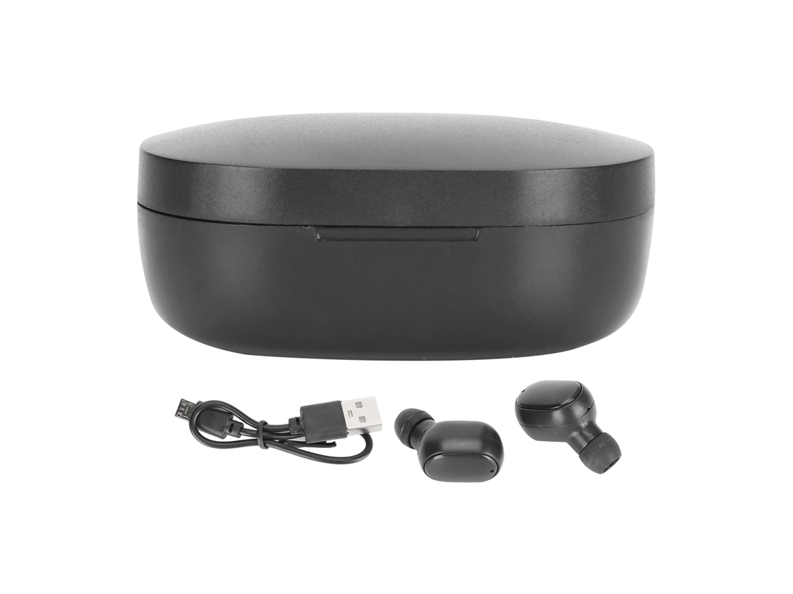 Fones De Ouvido Bluetooth Tws Sem Fio Sports Com Estojo De Carga Longa Duração Hifi Estéreo A6s Preto