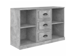 Aparador en Derivados de Madera Gris Cemento MAISON EXCLUSIVE (104,5x35,5x67,5 cm)