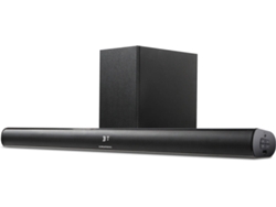 Barra de Sonido GRUNDIG GSB 910 SW (2.1 - 80 W - Subwoofer Inalámbrico)