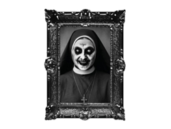 Pegatina de terror de la Monja Asesina (58 x 45 cm)