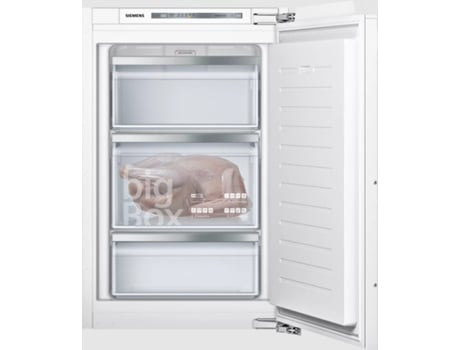 Congelador Vertical Integrable SIEMENS GI21VADE0 (Estático - 87.4 cm - 96 L - Blanco)