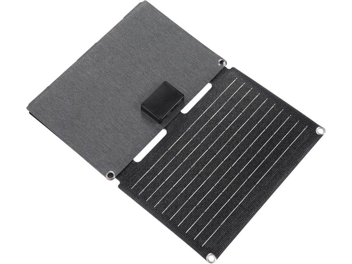 Cargador De Panel Solar De 30 W, Portátil, Plegable E Impermeable Para Senderismo.