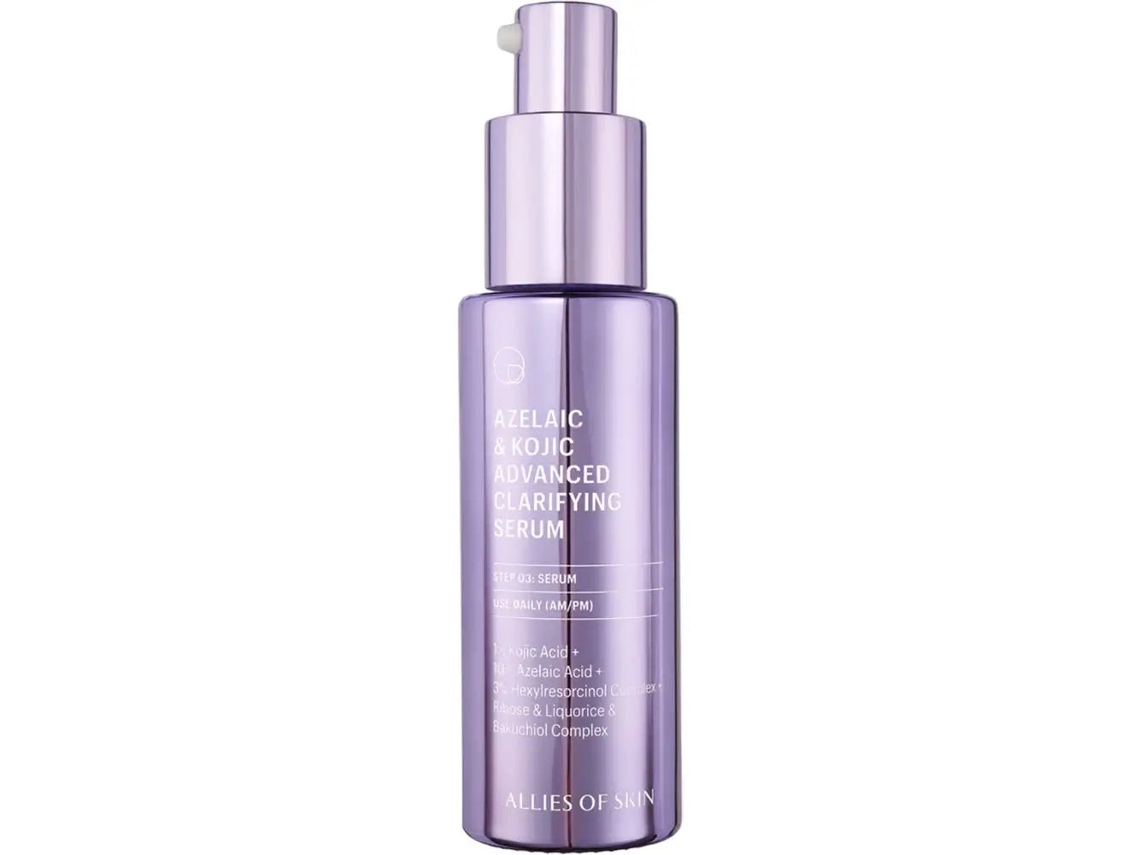 Sérum Facial Clarificante Azelaic & Kojic Advanced Clarifying Con 10% Ácido Azelaico Y 1% Ácido Kójico.
