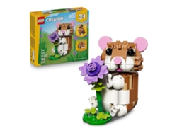 LEGO Creator 3 en 1: Hámster con flor 31376