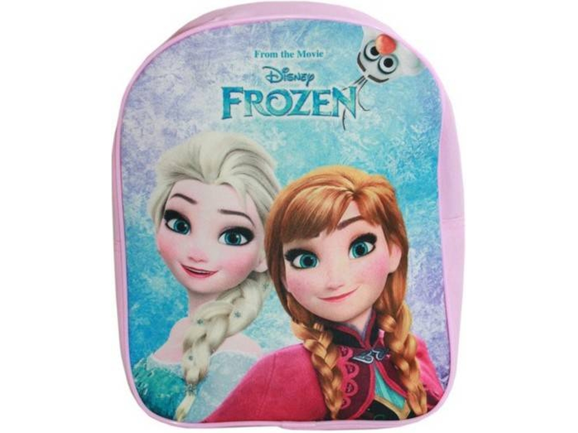 Mochila FROZEN Mini (Rosa - 3,5x32,5x25 cm)