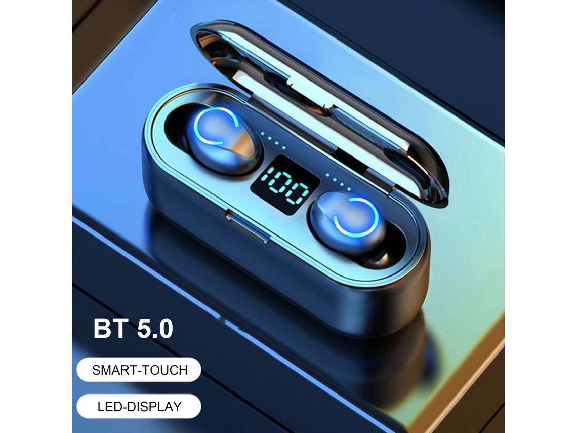 Auriculares Bluetooth (bajo Estéreo, Resistentes Al Agua Y Al Sudor) Todo En Chino