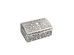 2026-33183-caja De Joyería Vintage Para Organizar Anillos, Aretes Y Collares De Aleación De Zinc