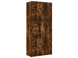 Mueble alto MAISON EXCLUSIVE en madera de roble ahumado (80x42,5x185 cm)