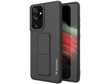 Carcasa Samsung Galaxy S21 Ultra 5G LMOBILE Silicona 96 Negro