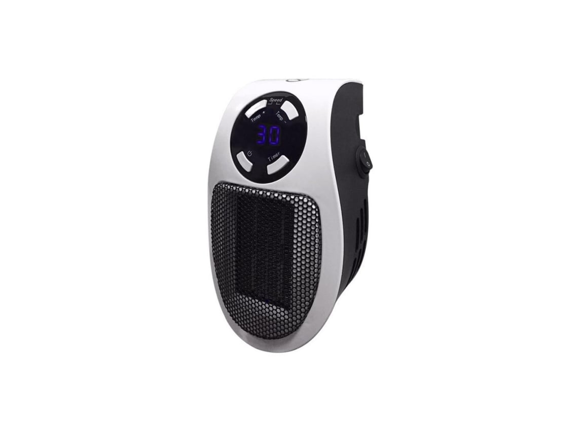 Calefactor De Pared Robusto Con Mando A Distancia, Conforme A La Normativa Europea. Portátil, Recargable Y Compacto, Ideal Para El Hogar Y L