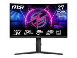 Monitor De Juegos Msi Mpg 275cqrxf 27 Led Wqhd 240hz Usb C 1ms
