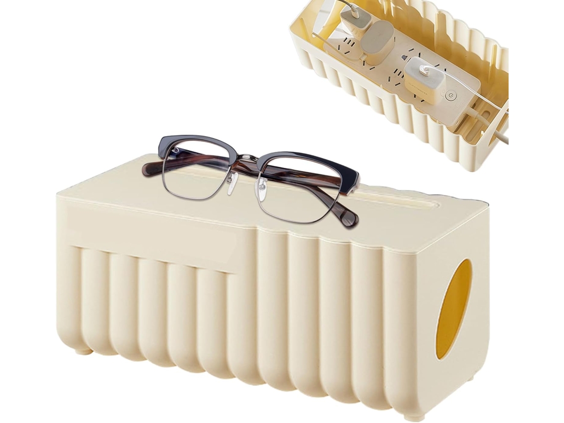 Organizador De Cables De Oficina – Caja De Almacenamiento Para Tv/ordenador Para Salón/dormitorio