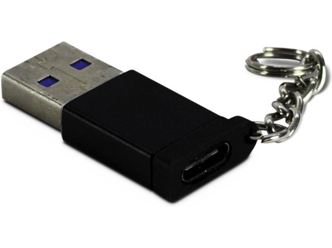 Cable USB INTER-TECH (USB - USB - Negro)