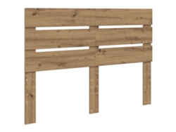 Maison Exclusive - Cabecero Roble Artesanal 140 Cm Madera De Ingeniería