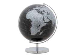 Globo Negro Cm Ø 25x34 Unico / Negro/plata