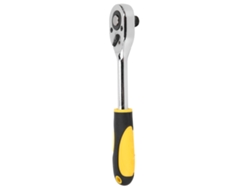 Llave De Carraca Con Vaso, Acero Al Carbono De 1/2 Pulgada, Alto Par, Mango De Goma, Herramienta Manual