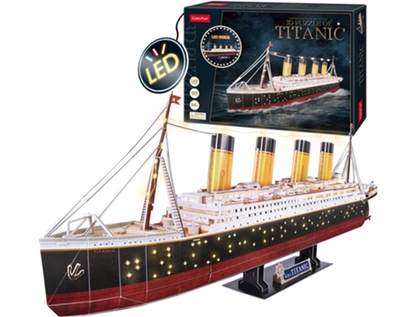 Puzzle 3D Titanic (14 años - piezas)