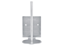 MEOIRUERY Portarrollos de Acero Inoxidable Vertical para Baño