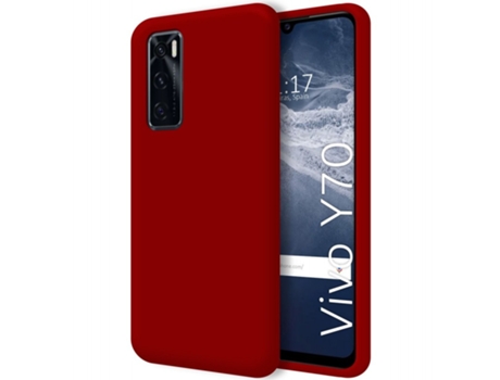 Carcasa Vivo Y70 TUMUNDOSMARTPHONE Silicona Líquida Rojo