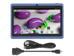 Tablet PC de 7 pulgadas, cuatro núcleos, Android, Wi-Fi, Bluetooth, cámara dual, 8 GB de ROM, luz dorada para niños