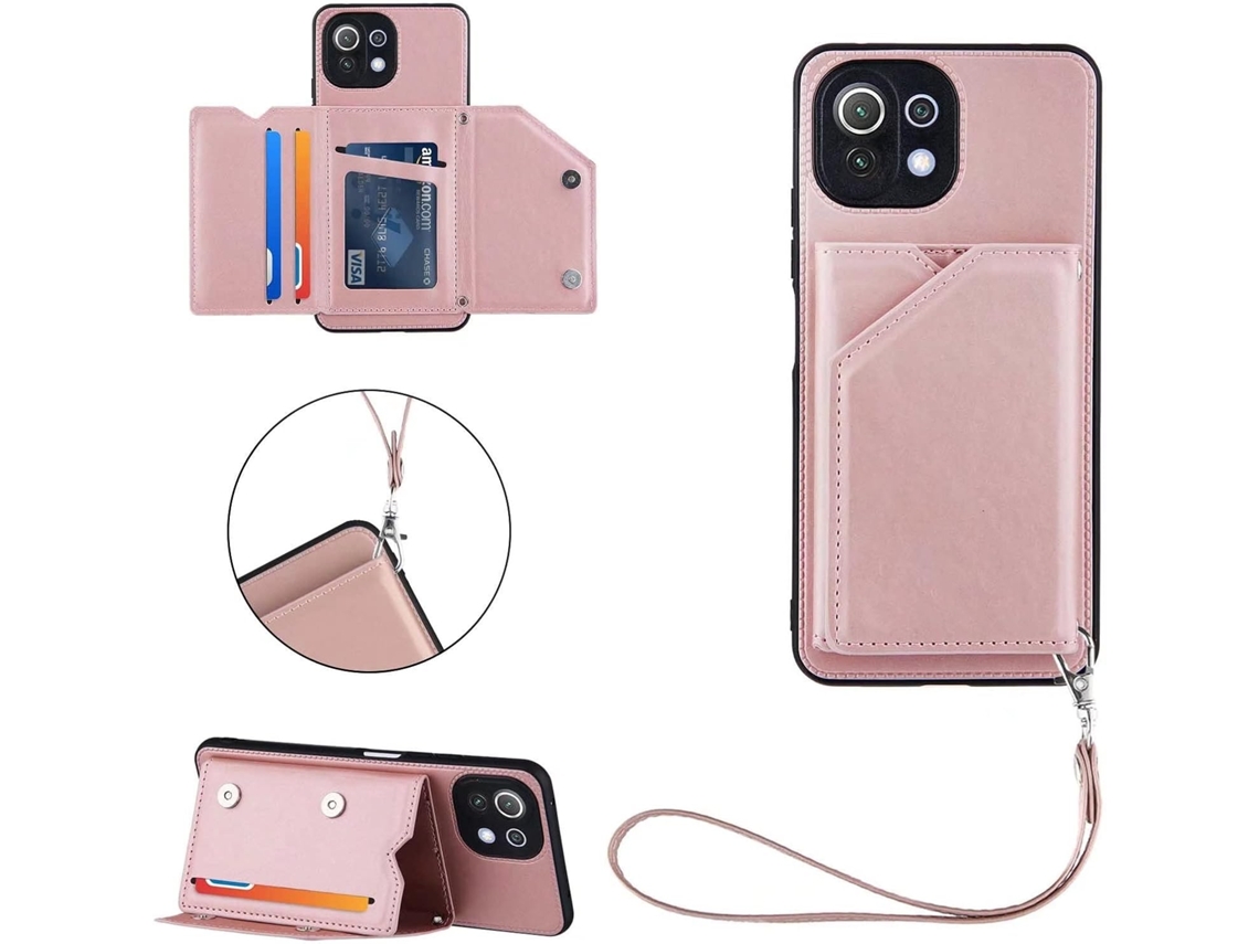Protector de Pantalla Lite Ouro para Xiaomi 11 Lite HONGWE. Rosa