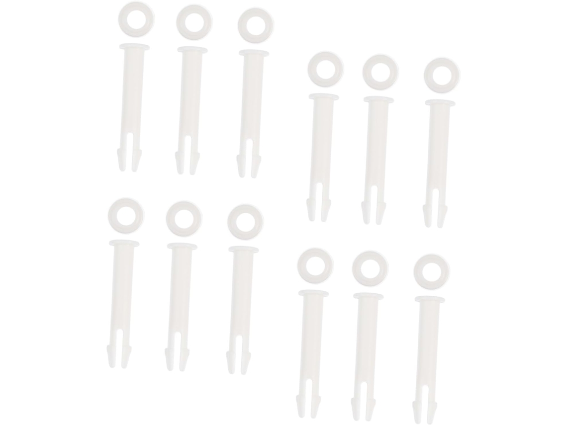 Pasador De Conexión Piscina 12pcs Piezas De Piscina Plástico Reemplazo Fácil Accesorio