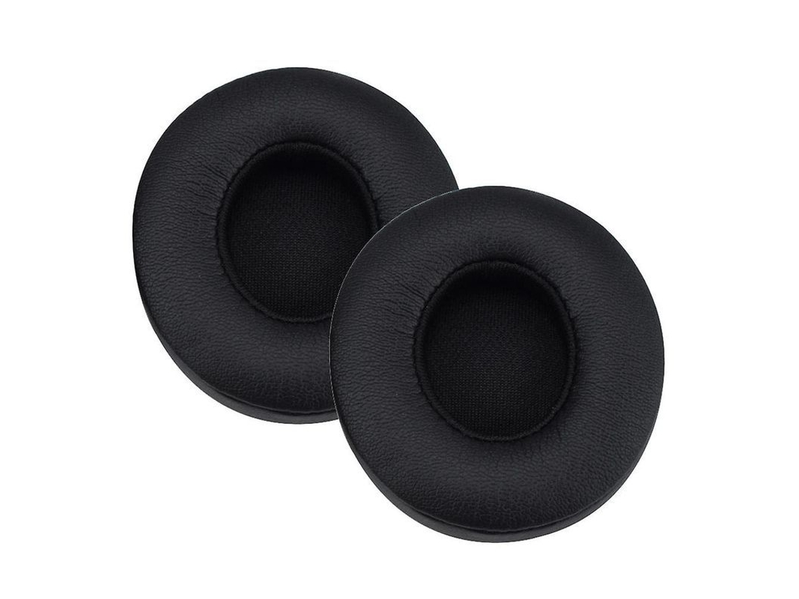 1 Par De Almohadillas Para Auriculares Inalámbricos Beats Solo 2/3 - Negras, Cómodas Y Compatibles