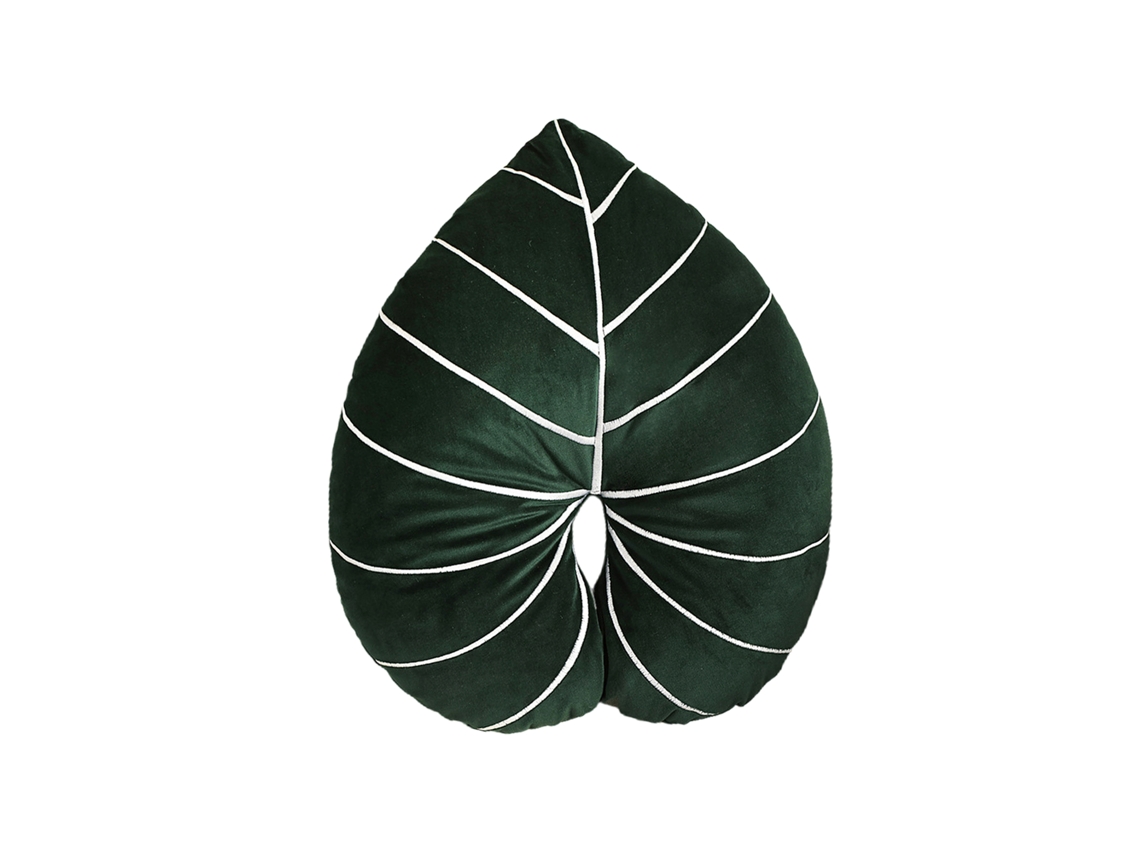 Cojín decorativo con forma de hoja de bambú - Turtle Back