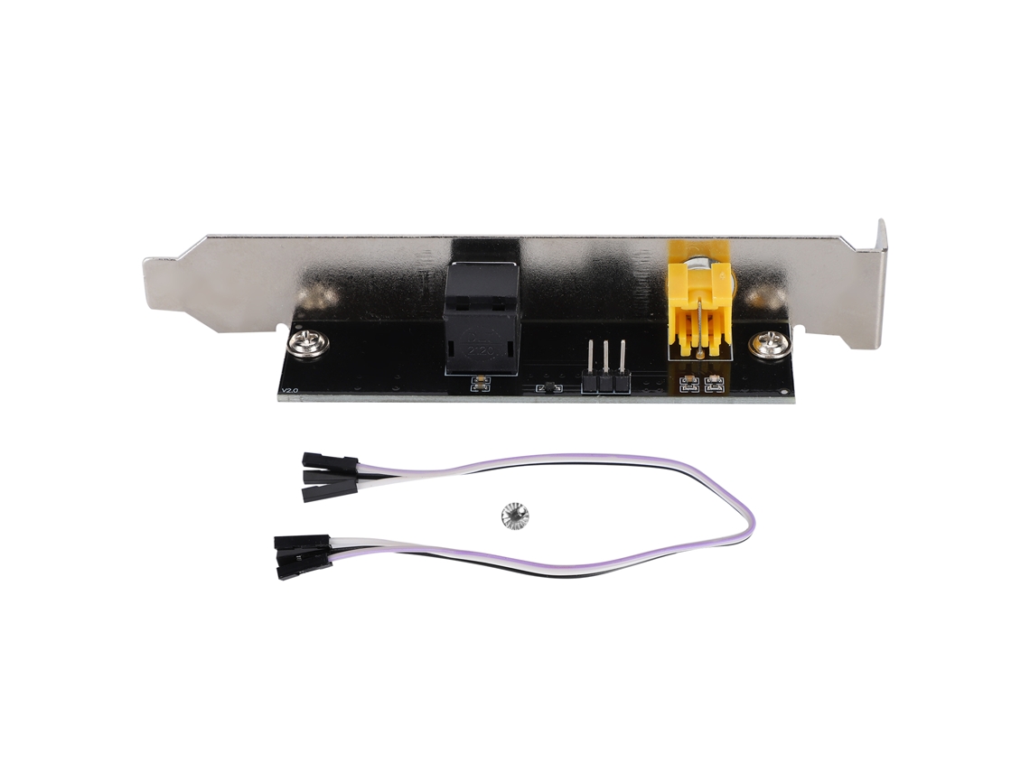 Baffledigital Universal Placa Madre Spdif Fibra Óptica Coaxial Oro Dtsac3lpcm