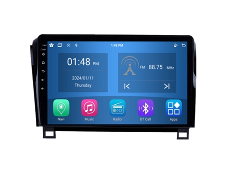Autoradio 4GB RAM64GB ROM ROVERONE para Toyota Tundra XK50 2007 - 2013 Sequoia XK60 2008 - 2017 CarPlay Android Coche Radio Bluetooth Navegación