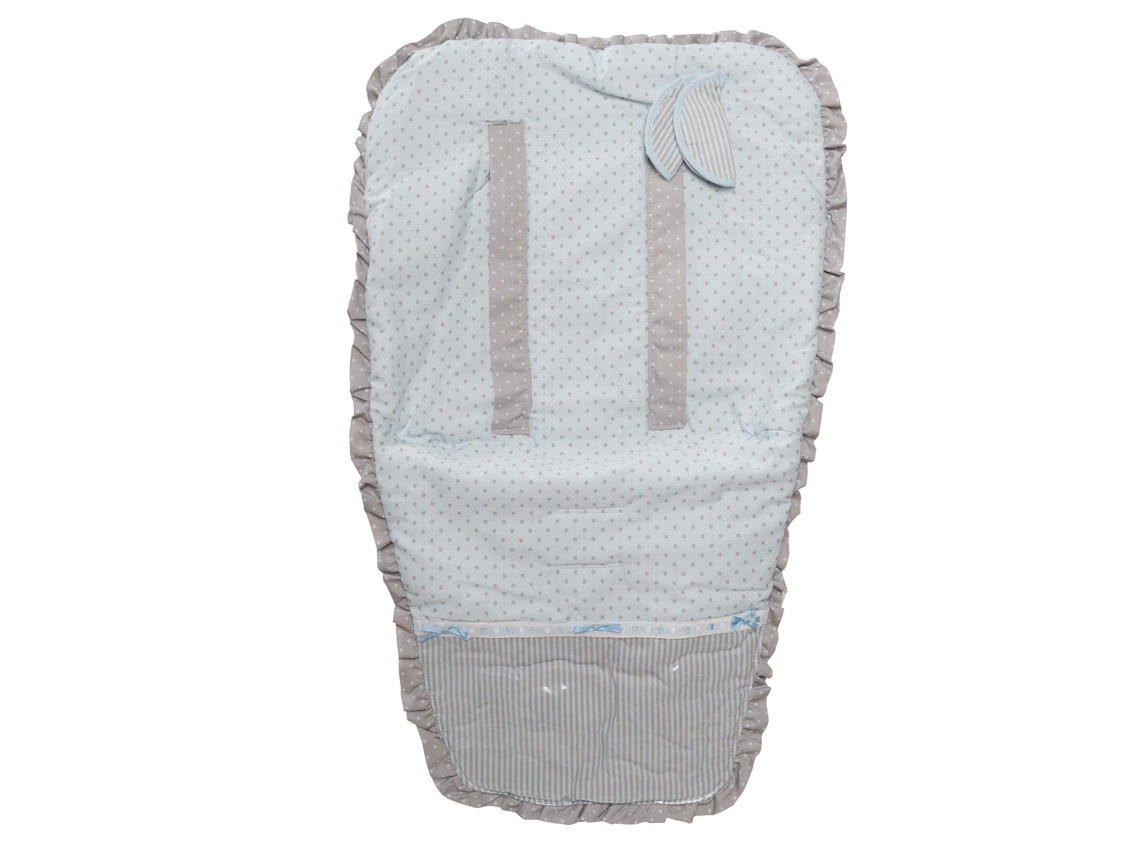 Funda Silla Dots Celeste