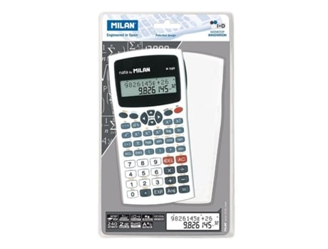Calculadora Científica de MILAN Branco M240