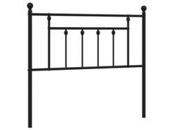 Cabecero de repuesto 107 cm Metal Negro MAISON EXCLUSIVE