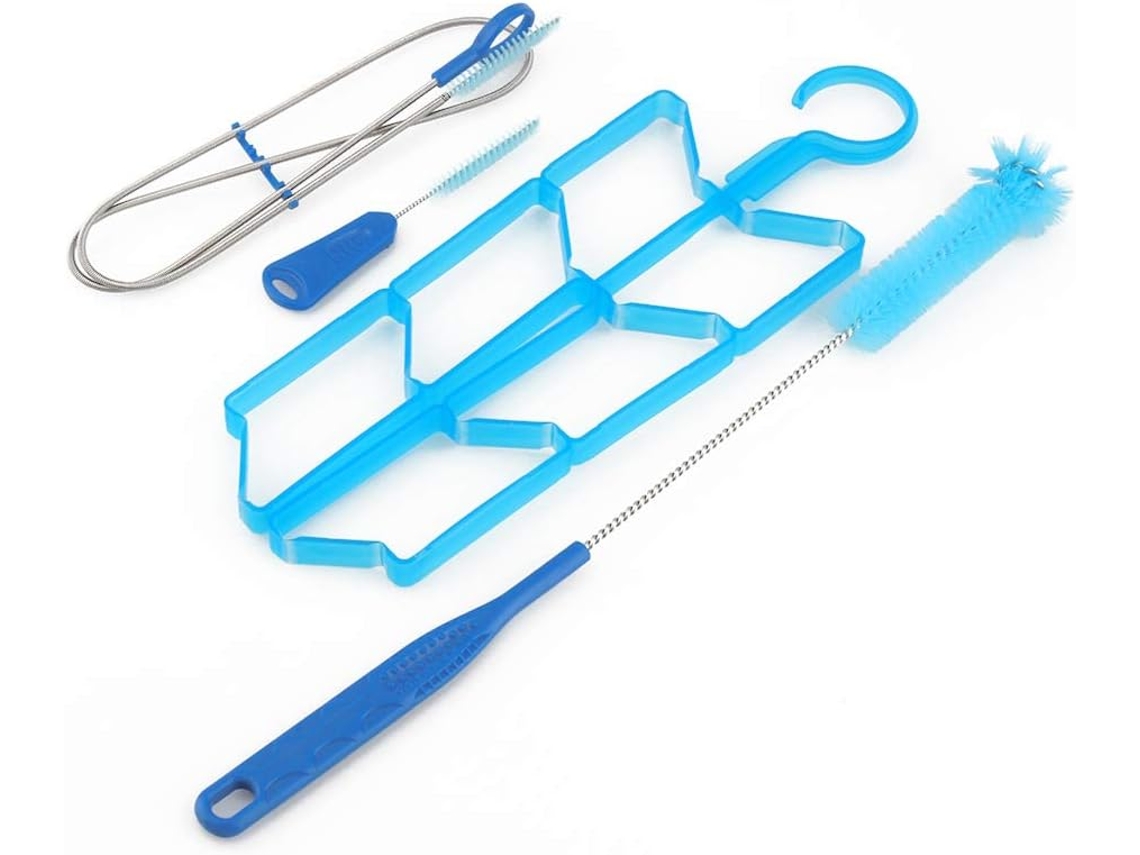 Kit De Nettoyage Portátil 4 En 1 Para Poche À Eau, Brosses Y Secoir