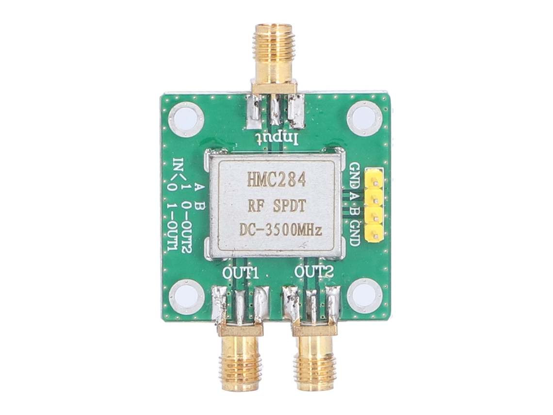 Módulo conmutador RF SPDT HMC284 de 0 a 3500 MHz con disipación de calor | Sin marca
