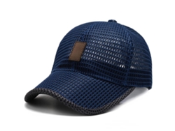 Gorra de béisbol de malla transpirable para hombres y mujeres, deportes de verano al aire libre.