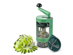 Espiralizador para cortar verduras en espaguetis, espirales y juliana_feb Everley891