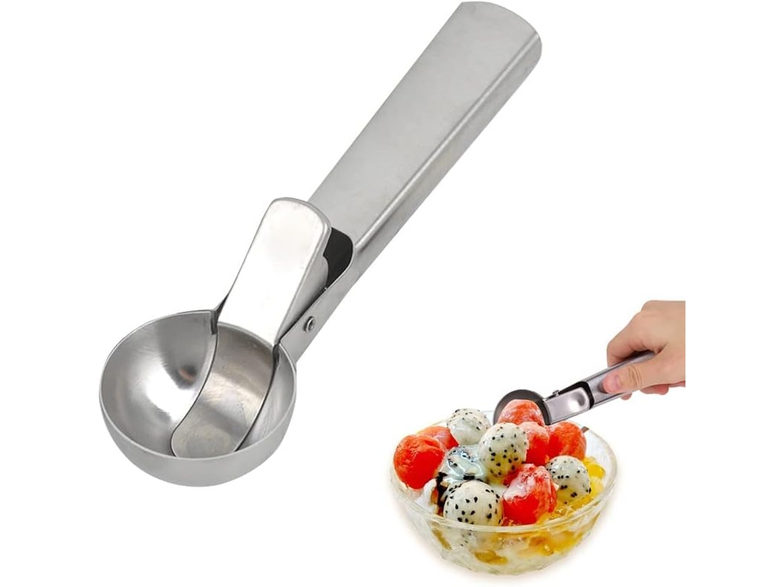 Cuchara De Helado Profesional 18 Cm, Para Helados/bolas De Melón/almóndigas