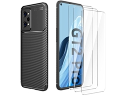 Conjunto de Protectores de Pantalla Protetora Fibra para Oppo Realme Gt2 Pro HONGWE. (3un)